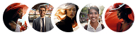 5 round avatars